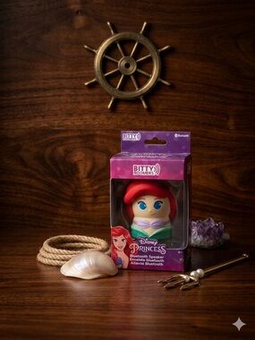 NEW Bitty Boomers Disney Little Mermaid Ariel Bluetooth Speaker Collectible Toy